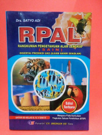 Image of RPAL (rangkuman pengetahuan alam lengkap) SAIN disertai presiksi uas (ujian akhir sekolah) : untuk SD kelas III, IV,IV, V dan VI