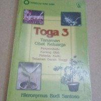 Image of Toga 3 : Tanaman Obat Keluarga