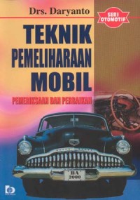 Image of Teknik Pemeliharaan Mobil