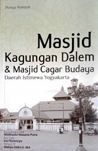 Image of Masjid kagungan dalem dan masjid cagar budaya Daerah Istimewa Yogyakarta