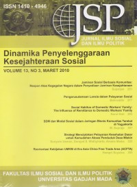 Image of Jurnal Ilmu Sosial dan Ilmu Politik