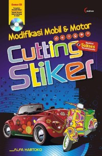 Image of Modifikasi mobil dan motor dengan cutting stiker