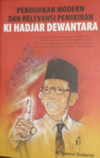 Image of Pendidikan modern dan relevansi pemikiran Ki Hajar Dewantara