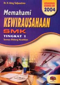 Image of Memahami kewirausahaan SMK tingkat 1